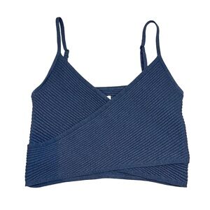 Aerie Cropped| Slim Fit| Ribbed Top
